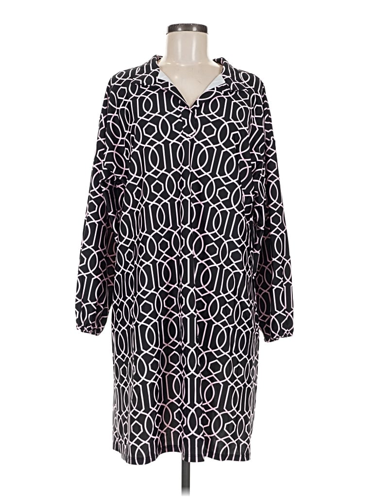 Pre-owned Jude Connally Casual Dress In Black