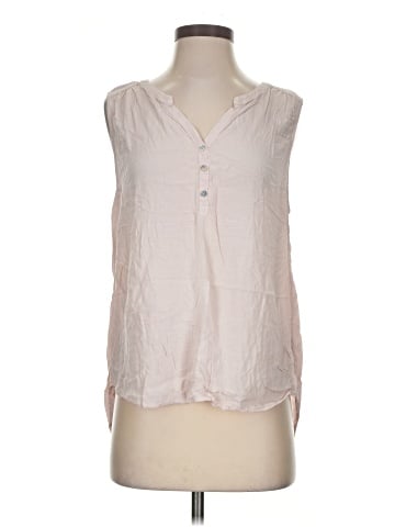 Velvet by Graham & Spencer Sleeveless Button-Down Shirt (view 1)