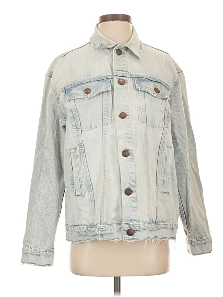 Pre-owned Current Elliott Denim Jacket In Blue