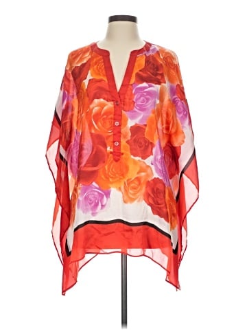 New York & Company 3/4 Sleeve Blouse (view 1)