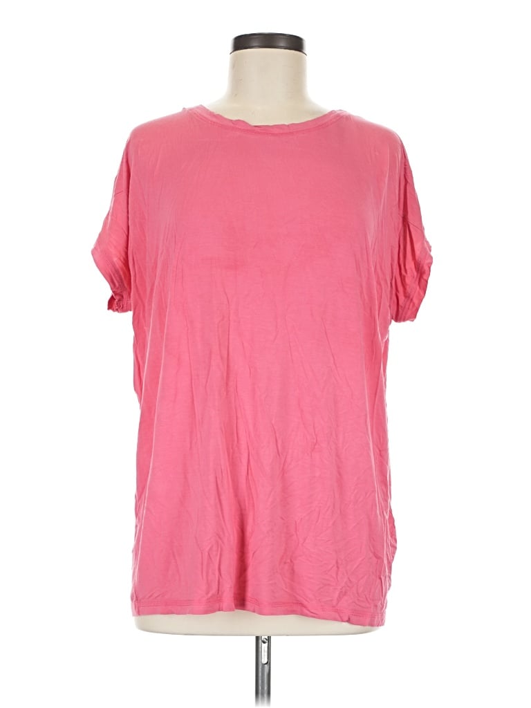 Pre-owned Piko Short Sleeve T-shirt In Pink
