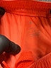 Nike 100% Polyester Color Block Orange Athletic Shorts Size M (youth) - photo 3