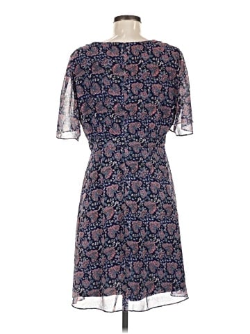 Madewell Orchard Flutter-Sleeve Dress in Fan Floral Mix (view 2)