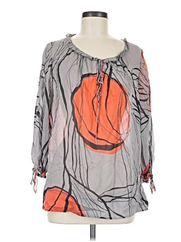 Caroll 3/4 Sleeve Blouse (view 1)