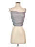 Cider Silver Sleeveless Blouse Size S - photo 1