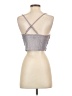 Cider Silver Sleeveless Blouse Size S - photo 2