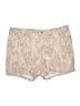 Bandolino Paisley Ivory Shorts Size 20 - photo 1