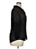 Guess Black 3/4 Sleeve Button-Down Shirt Size XL - photo 4
