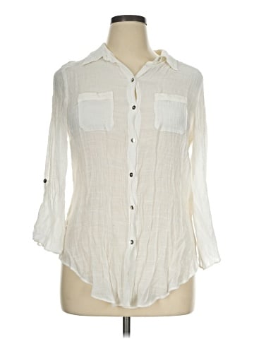 Alyx 3/4 Sleeve Button-Down Shirt (view 1)