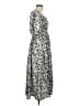 Oddi 100% Polyester Gray Casual Dress Size M - photo 4