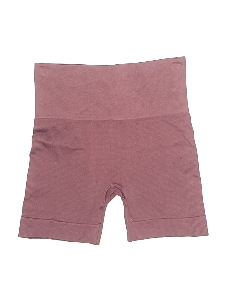 Pre-owned Set Active Athletic Shorts In Burgundy