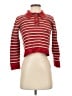 Baum Und Pferdgarten 100% Merino Wool Stripes Red Wool Pullover Sweater Size S - photo 1