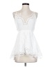Millau 100% Rayon White Sleeveless Blouse Size S - photo 1