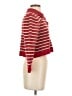 Baum Und Pferdgarten 100% Merino Wool Stripes Red Wool Pullover Sweater Size S - photo 4