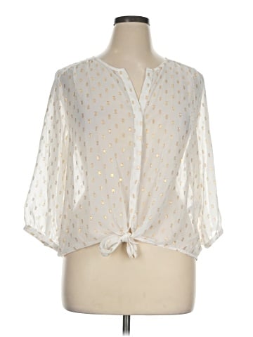 Peter Nygard 3/4 Sleeve Blouse (view 1)