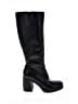 Dream Pairs Black Boots Size 9 1/2 - photo 1