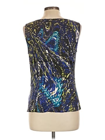 St. John Sleeveless Silk Top (view 2)