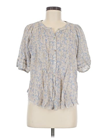 Lucky Brand Short Sleeve Blouse (view 1)