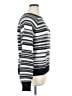 Lucky Brand Stripes White Silver Pullover Sweater Size XL - photo 4