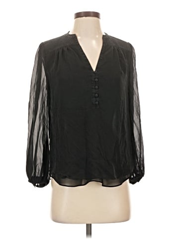 Diane von Furstenberg 3/4 Sleeve Silk Top (view 1)
