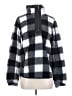 Abercrombie & Fitch 100% Polyester Checkered-gingham Black Pullover Sweater Size S - photo 1