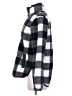 Abercrombie & Fitch 100% Polyester Checkered-gingham Black Pullover Sweater Size S - photo 5