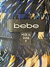 Bebe 100% Silk Print Blue Long Sleeve Silk Top Size S - photo 7