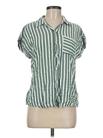 Cosmic Blue Love Short Sleeve Polo (view 1)