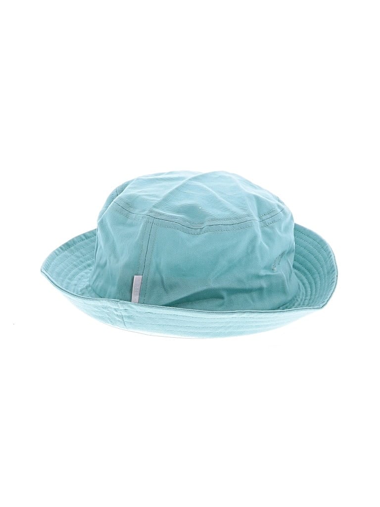 Pre-owned Glossier Sun Hat In Teal