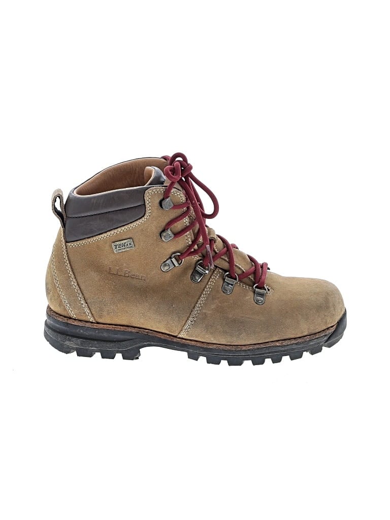 Pre-owned L.l.bean Ankle Boots In Brown