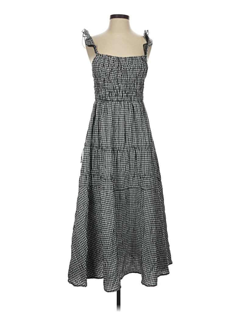 Pre-owned Moon River Casual Dress In Gray
