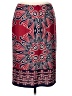 Sunny Leigh Print Red Casual Skirt Size L - photo 1