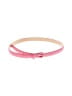 Worth 100% Leather Pink Leather Belt Size M - photo 1