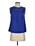 J.Crew Blue Sleeveless Blouse Size 00 (petite) - photo 1