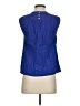 J.Crew Blue Sleeveless Blouse Size 00 (petite) - photo 2