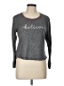 Laura Ashley Metallic Gray Pullover Sweater Size L - photo 1