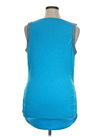 White House Black Market Sleeveless Blouse (view 2)