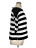 White House Black Market Stripes Black Pullover Sweater Size XL - photo 4