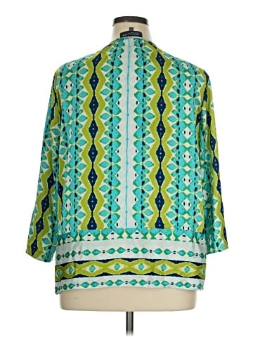 Jones New York Signature 3/4 Sleeve Blouse (view 2)
