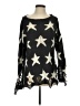 Wildfox Stars Black Pullover Sweater Size Sm (1 or S) - photo 1
