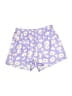 Shein Floral Purple Shorts Size 12 - photo 1