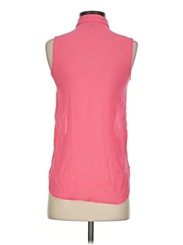 Bershka Sleeveless Button-Down Shirt (view 2)