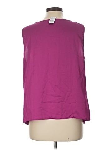 Ann Taylor Factory Sleeveless T-Shirt (view 2)