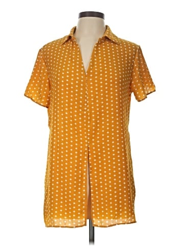 Poof! Short Sleeve Blouse (view 1)