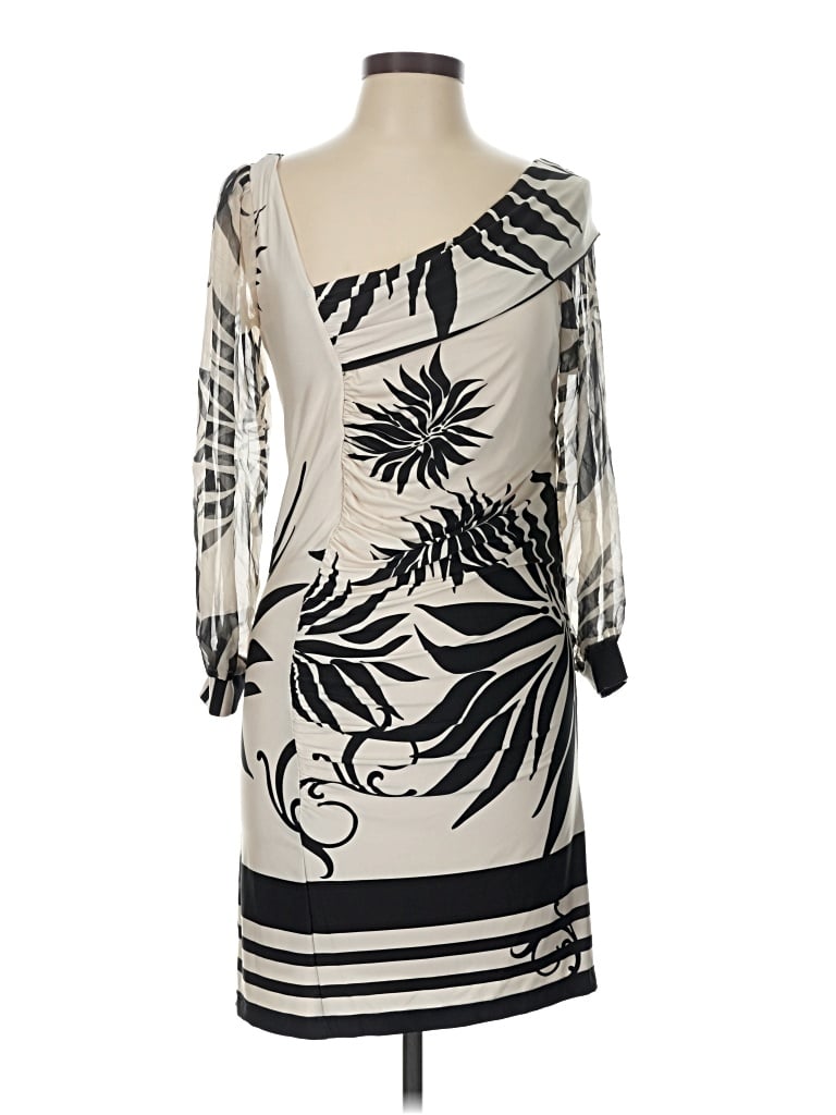 Pre-owned Analili Cocktail Dress In Ivory