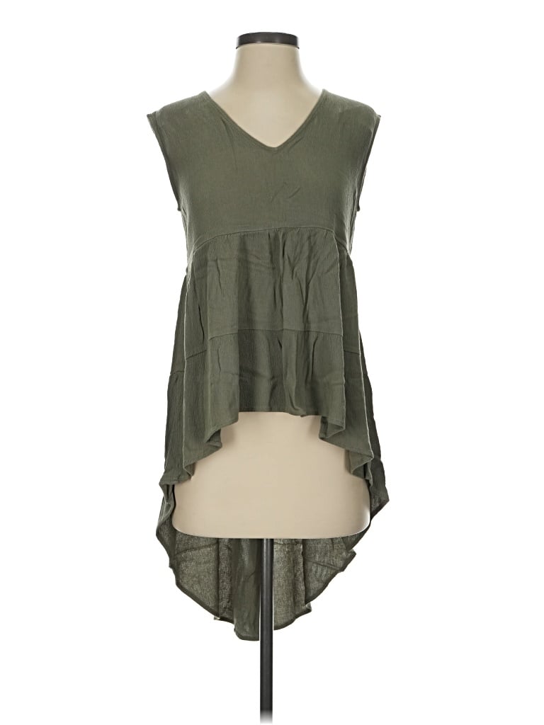 Pre-owned Mustard Seed Casual Dress In Green
