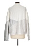 BKE Color Block Silver Pullover Sweater Size L - photo 2