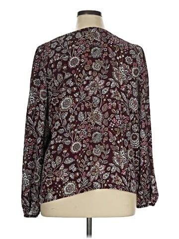 Ann Taylor Factory Long Sleeve Blouse (view 2)