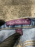 Gloria Vanderbilt Stripes Blue Jeans Size 16 - photo 7