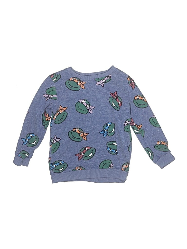 Pre-owned Nickelodeon Kids' Pullover Sweater In Blue